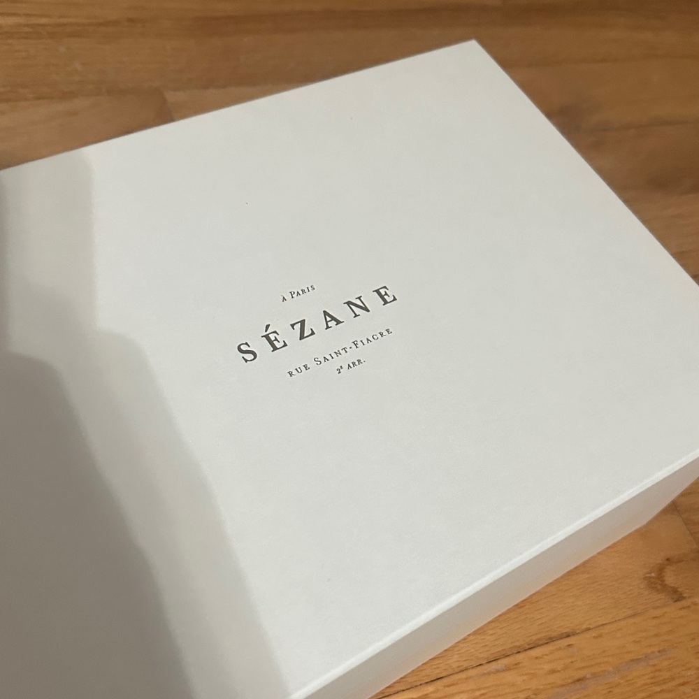 Sezane Brown and White Leather Loafers - Picture 7 of 12